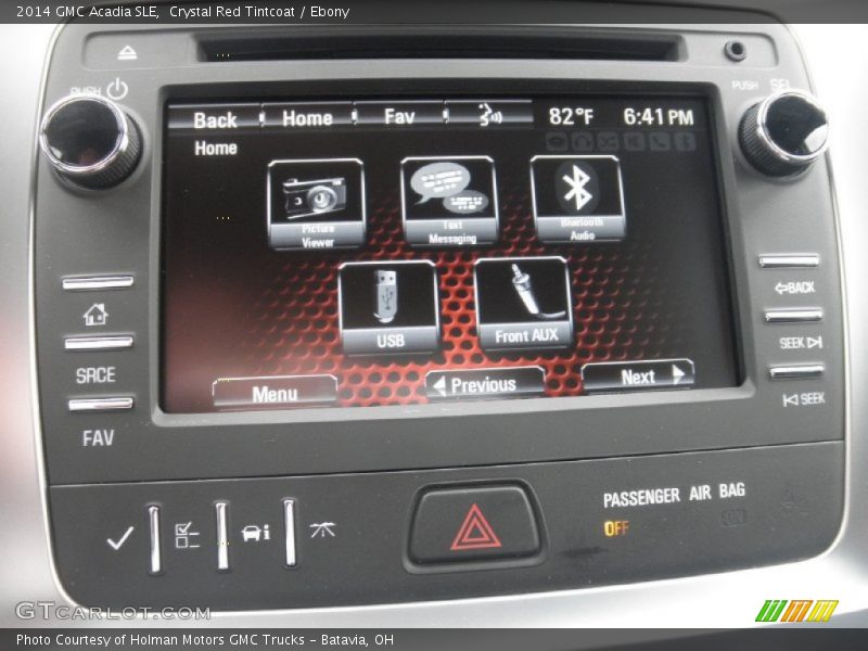 Crystal Red Tintcoat / Ebony 2014 GMC Acadia SLE