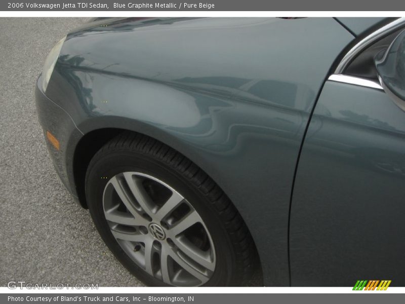 Blue Graphite Metallic / Pure Beige 2006 Volkswagen Jetta TDI Sedan