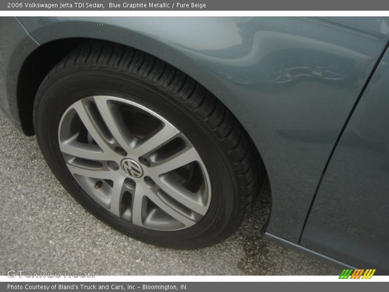 Blue Graphite Metallic / Pure Beige 2006 Volkswagen Jetta TDI Sedan