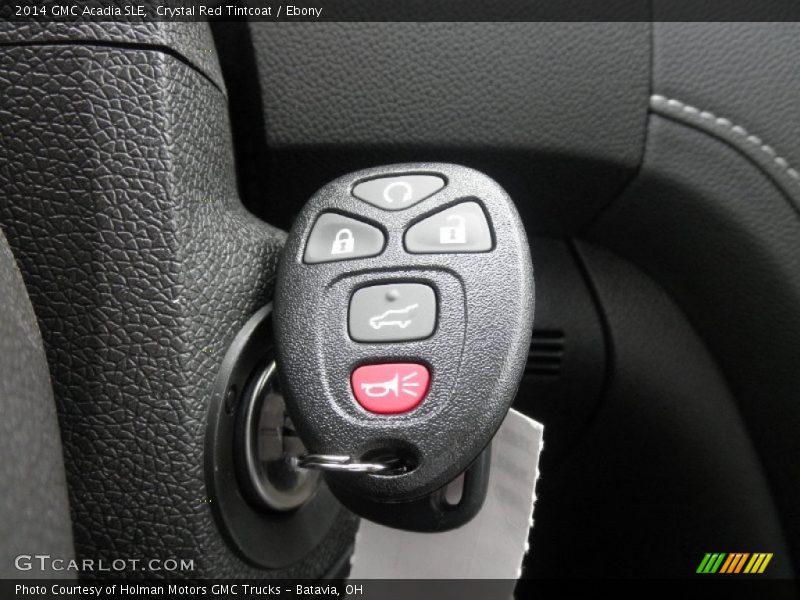 Crystal Red Tintcoat / Ebony 2014 GMC Acadia SLE