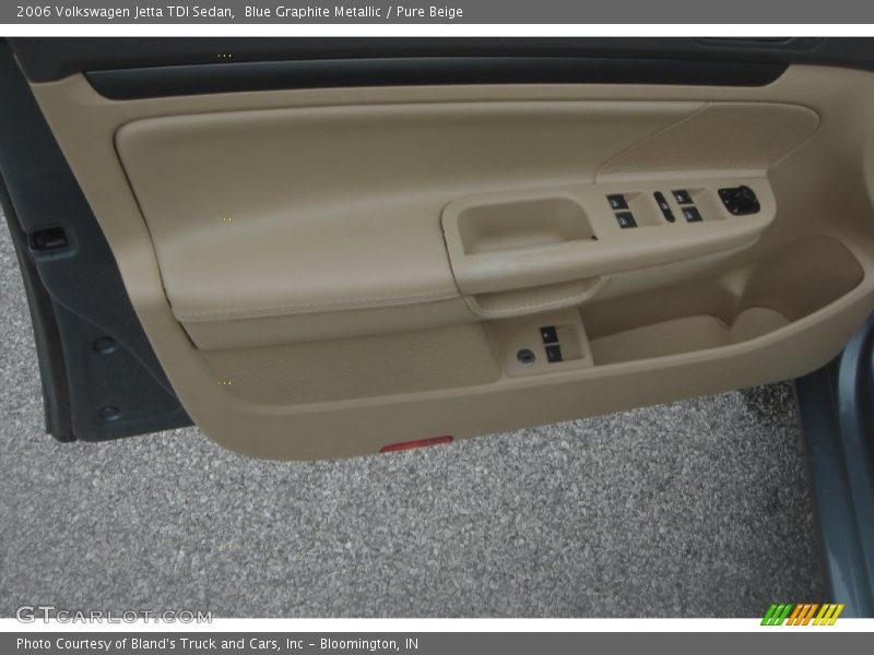 Blue Graphite Metallic / Pure Beige 2006 Volkswagen Jetta TDI Sedan