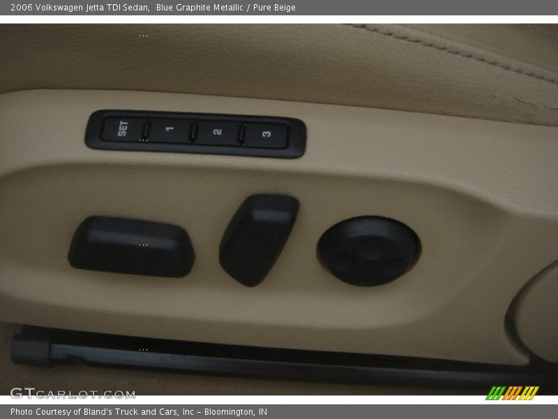 Blue Graphite Metallic / Pure Beige 2006 Volkswagen Jetta TDI Sedan