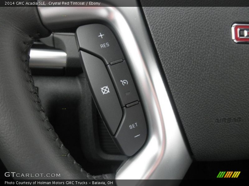 Crystal Red Tintcoat / Ebony 2014 GMC Acadia SLE