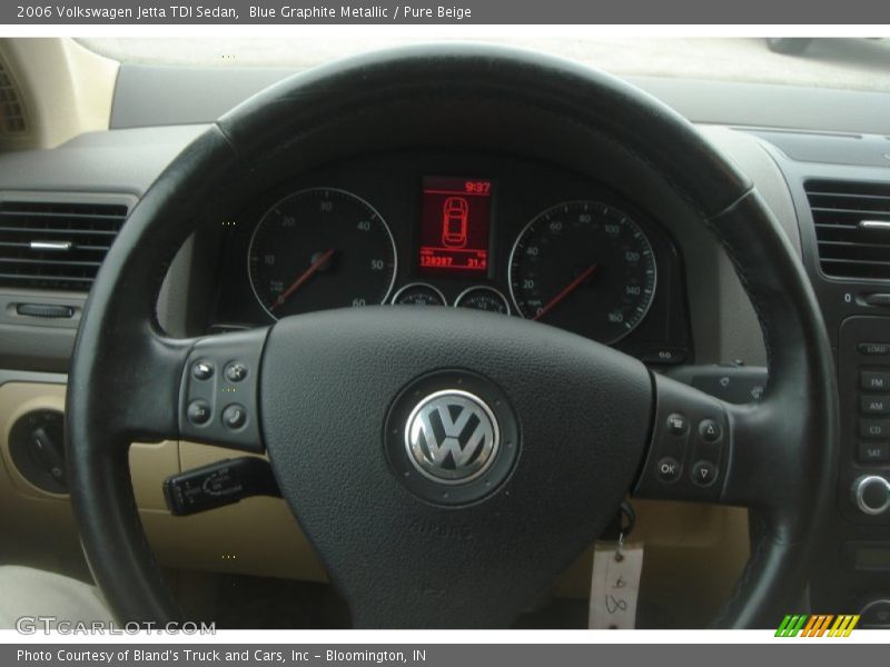 Blue Graphite Metallic / Pure Beige 2006 Volkswagen Jetta TDI Sedan