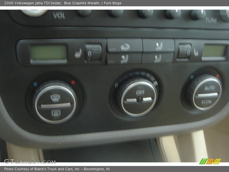 Blue Graphite Metallic / Pure Beige 2006 Volkswagen Jetta TDI Sedan