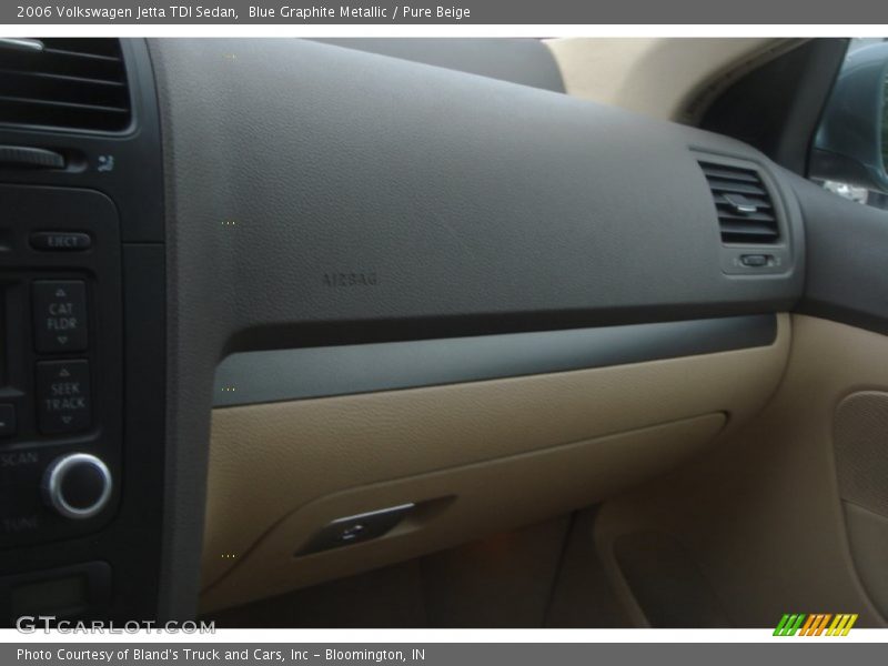 Blue Graphite Metallic / Pure Beige 2006 Volkswagen Jetta TDI Sedan