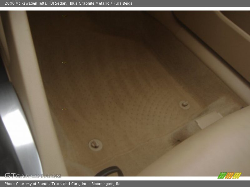 Blue Graphite Metallic / Pure Beige 2006 Volkswagen Jetta TDI Sedan