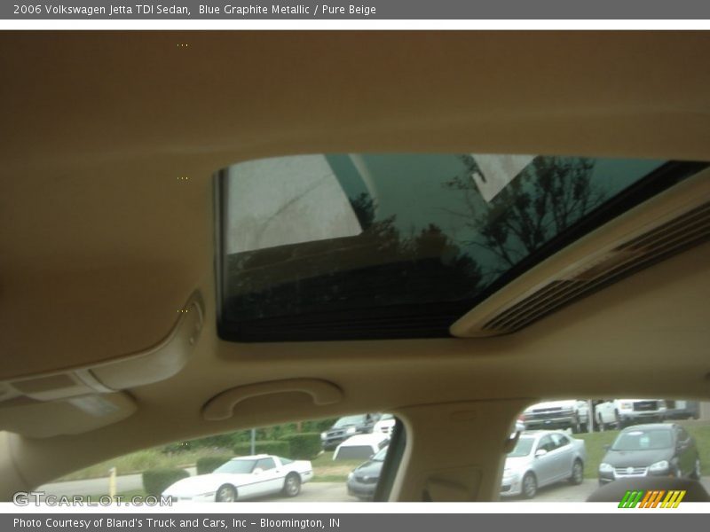Blue Graphite Metallic / Pure Beige 2006 Volkswagen Jetta TDI Sedan