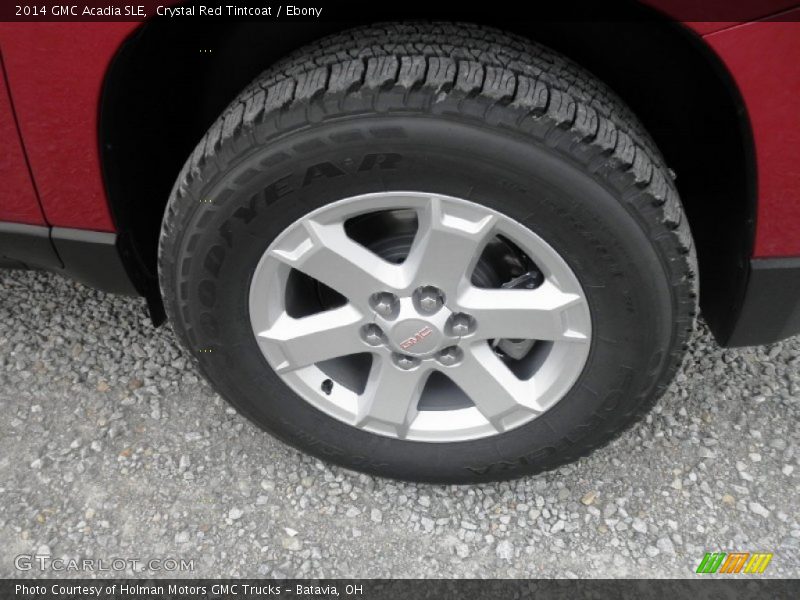 Crystal Red Tintcoat / Ebony 2014 GMC Acadia SLE