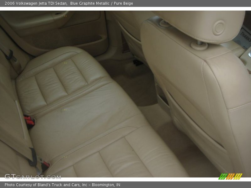 Blue Graphite Metallic / Pure Beige 2006 Volkswagen Jetta TDI Sedan