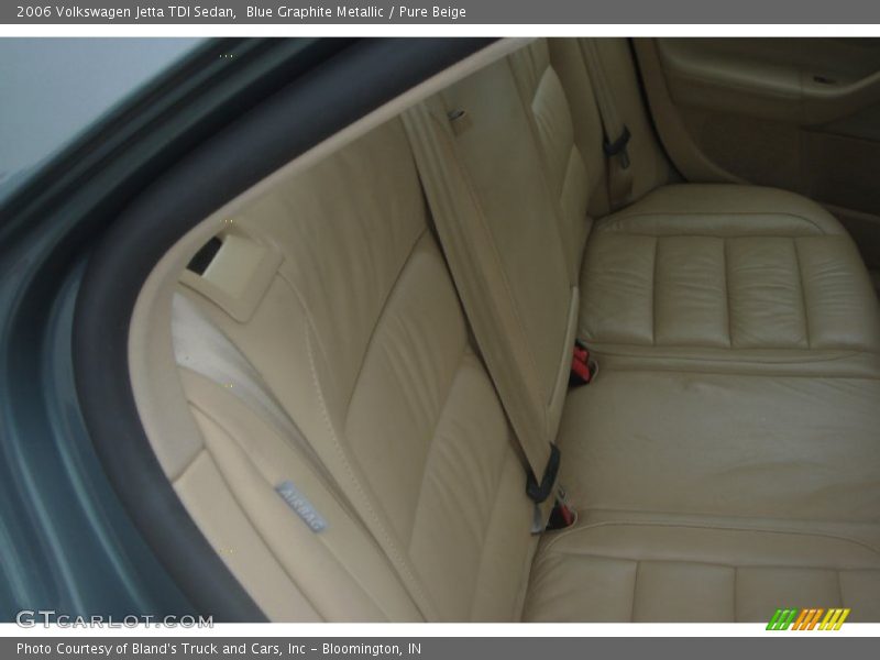Blue Graphite Metallic / Pure Beige 2006 Volkswagen Jetta TDI Sedan