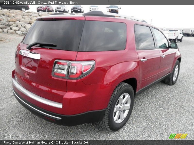 Crystal Red Tintcoat / Ebony 2014 GMC Acadia SLE