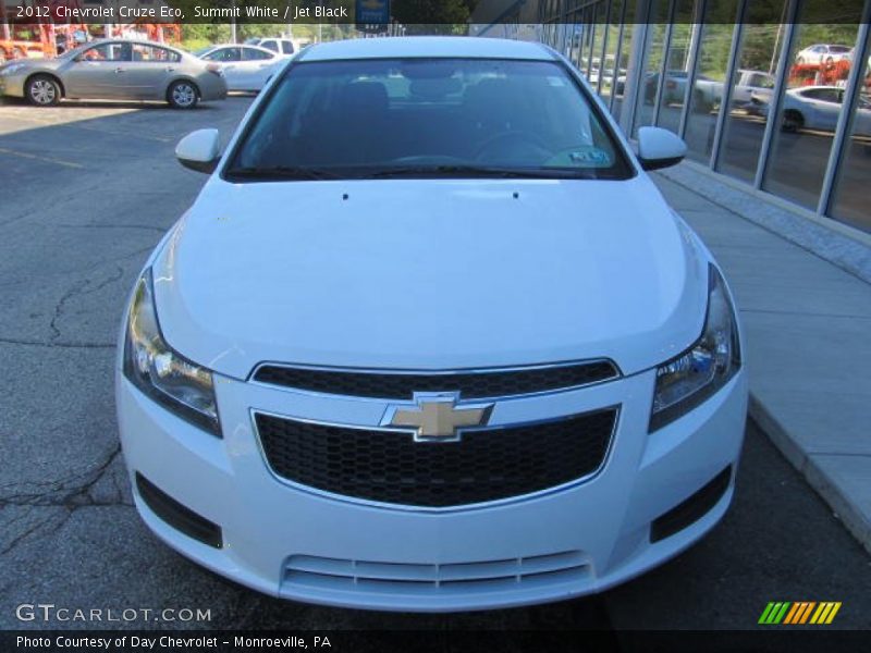 Summit White / Jet Black 2012 Chevrolet Cruze Eco