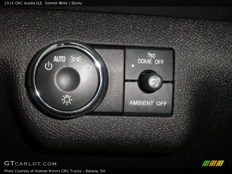 Summit White / Ebony 2014 GMC Acadia SLE
