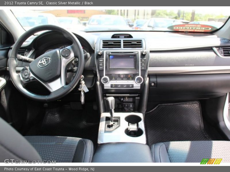 Classic Silver Metallic / Black 2012 Toyota Camry SE
