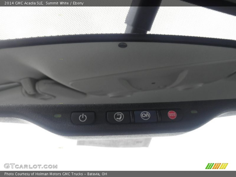 Summit White / Ebony 2014 GMC Acadia SLE