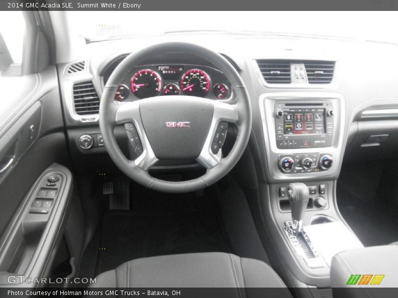 Summit White / Ebony 2014 GMC Acadia SLE