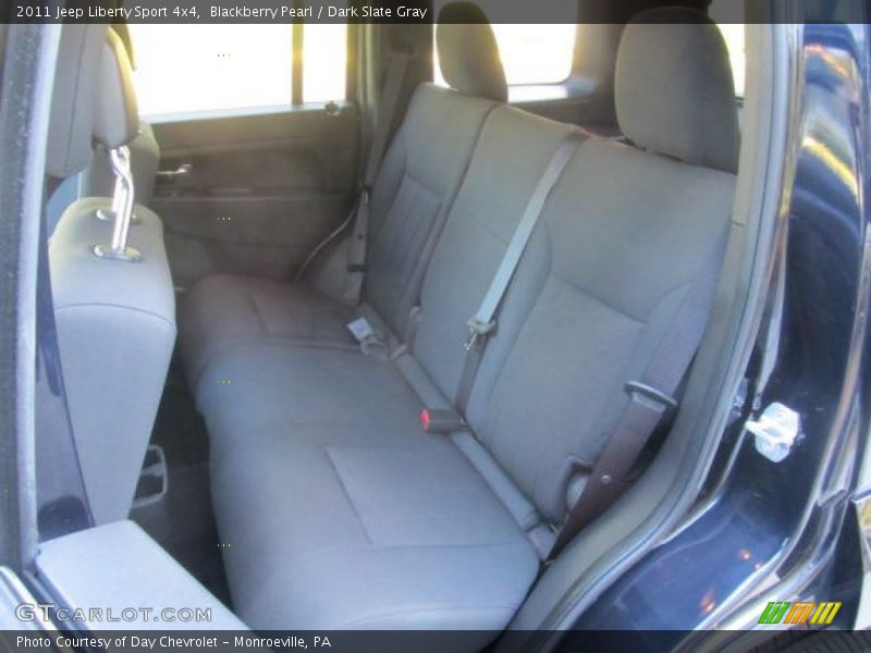 Blackberry Pearl / Dark Slate Gray 2011 Jeep Liberty Sport 4x4