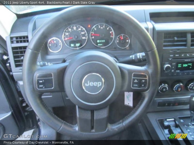 Blackberry Pearl / Dark Slate Gray 2011 Jeep Liberty Sport 4x4