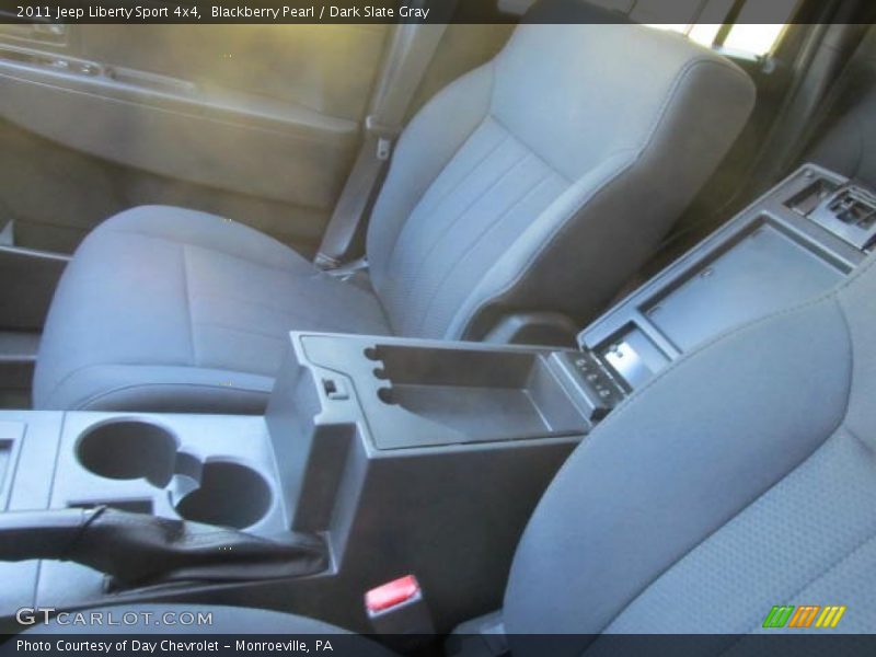 Blackberry Pearl / Dark Slate Gray 2011 Jeep Liberty Sport 4x4