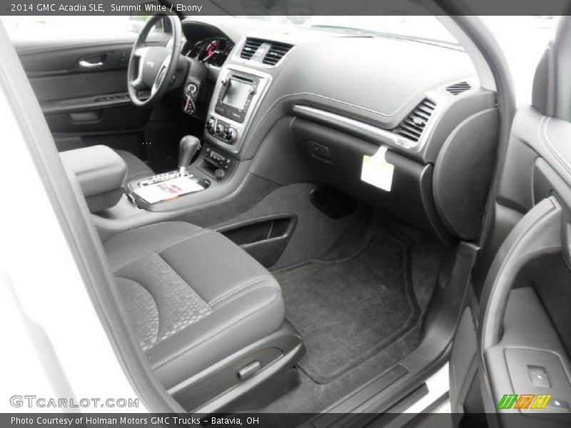 Summit White / Ebony 2014 GMC Acadia SLE