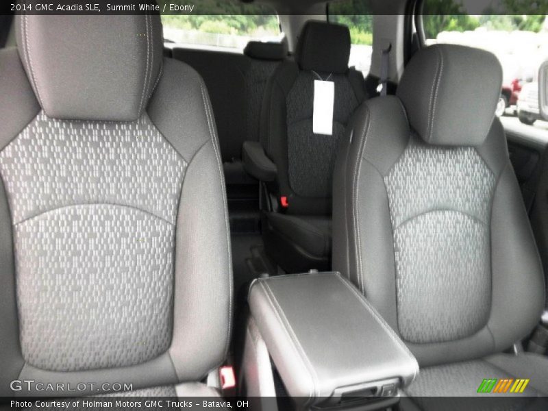 Summit White / Ebony 2014 GMC Acadia SLE