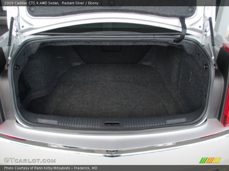Radiant Silver / Ebony 2009 Cadillac CTS 4 AWD Sedan
