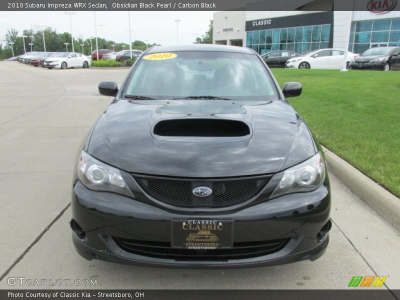 Obsidian Black Pearl / Carbon Black 2010 Subaru Impreza WRX Sedan