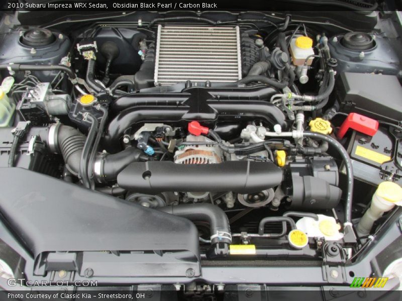 Obsidian Black Pearl / Carbon Black 2010 Subaru Impreza WRX Sedan