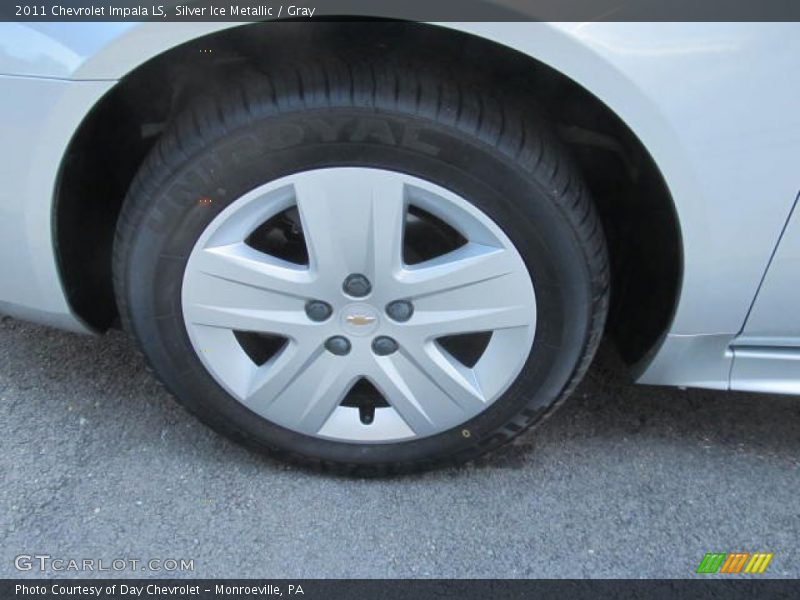 Silver Ice Metallic / Gray 2011 Chevrolet Impala LS