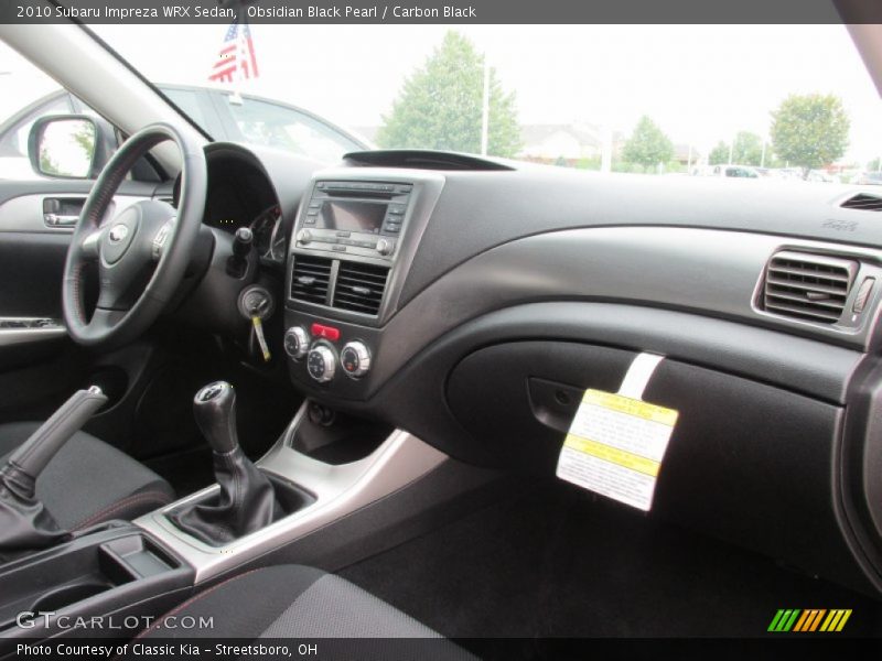 Obsidian Black Pearl / Carbon Black 2010 Subaru Impreza WRX Sedan