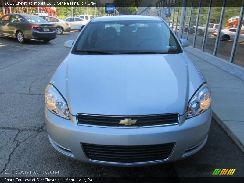 Silver Ice Metallic / Gray 2011 Chevrolet Impala LS