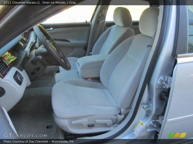 Silver Ice Metallic / Gray 2011 Chevrolet Impala LS