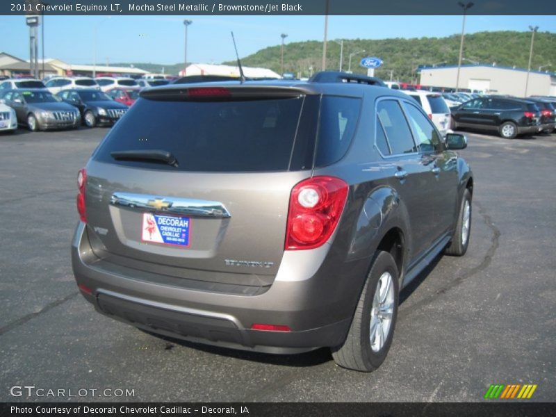 Mocha Steel Metallic / Brownstone/Jet Black 2011 Chevrolet Equinox LT
