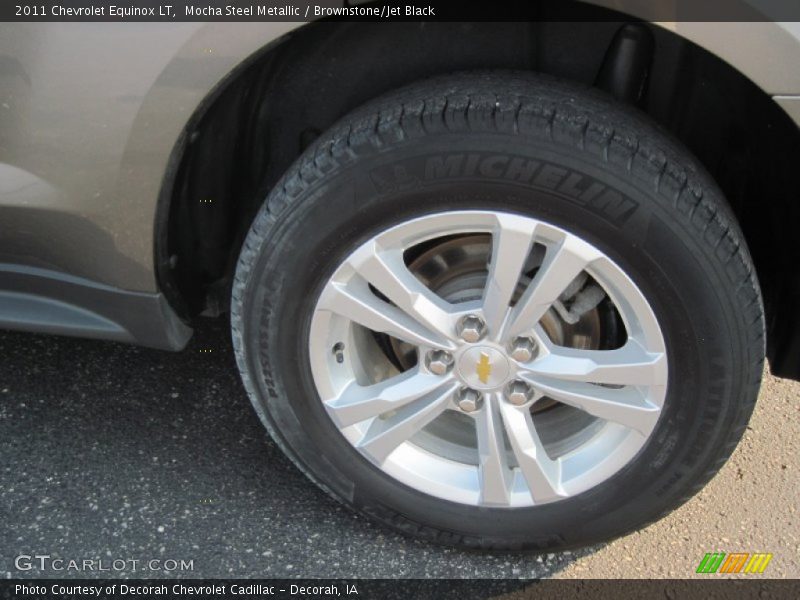 Mocha Steel Metallic / Brownstone/Jet Black 2011 Chevrolet Equinox LT