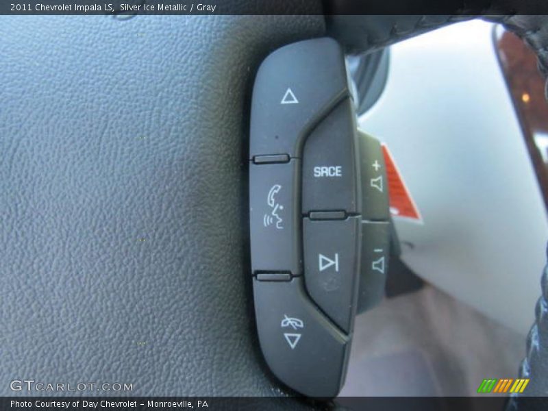 Silver Ice Metallic / Gray 2011 Chevrolet Impala LS