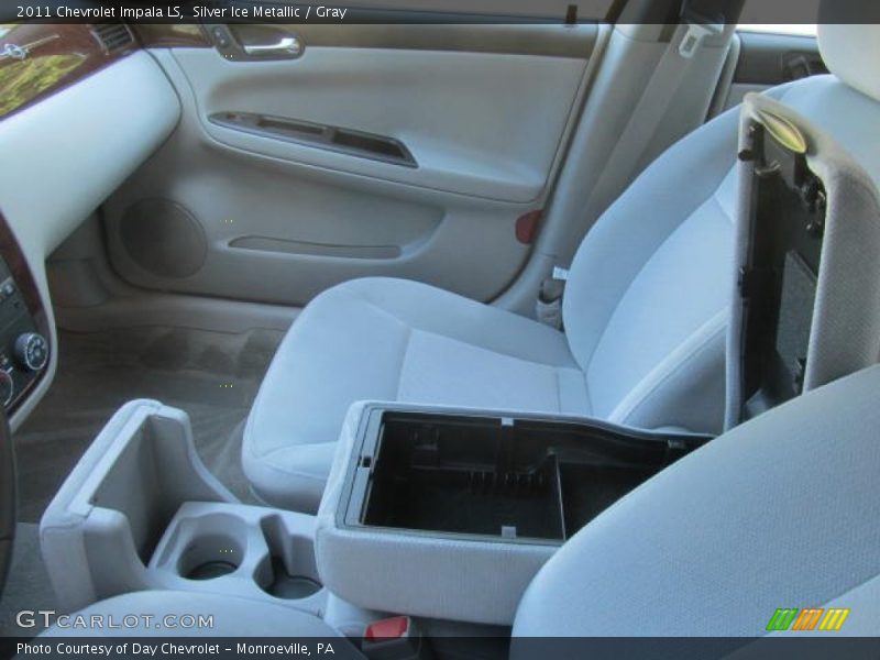 Silver Ice Metallic / Gray 2011 Chevrolet Impala LS
