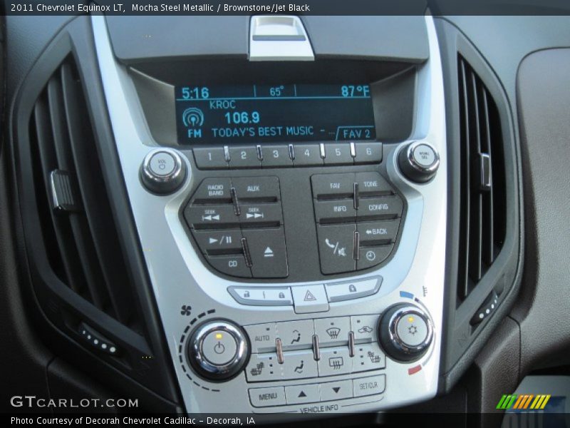 Mocha Steel Metallic / Brownstone/Jet Black 2011 Chevrolet Equinox LT