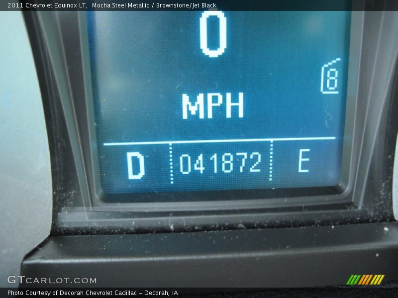 Mocha Steel Metallic / Brownstone/Jet Black 2011 Chevrolet Equinox LT