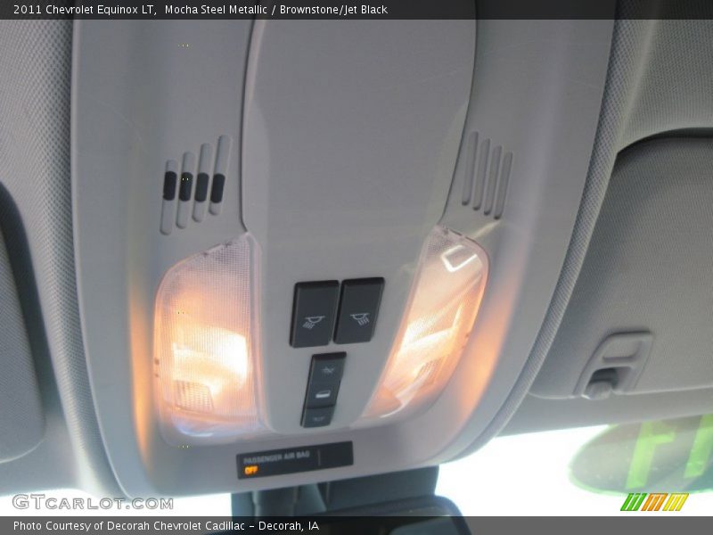 Mocha Steel Metallic / Brownstone/Jet Black 2011 Chevrolet Equinox LT