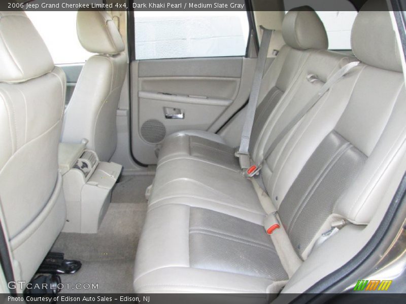 Dark Khaki Pearl / Medium Slate Gray 2006 Jeep Grand Cherokee Limited 4x4