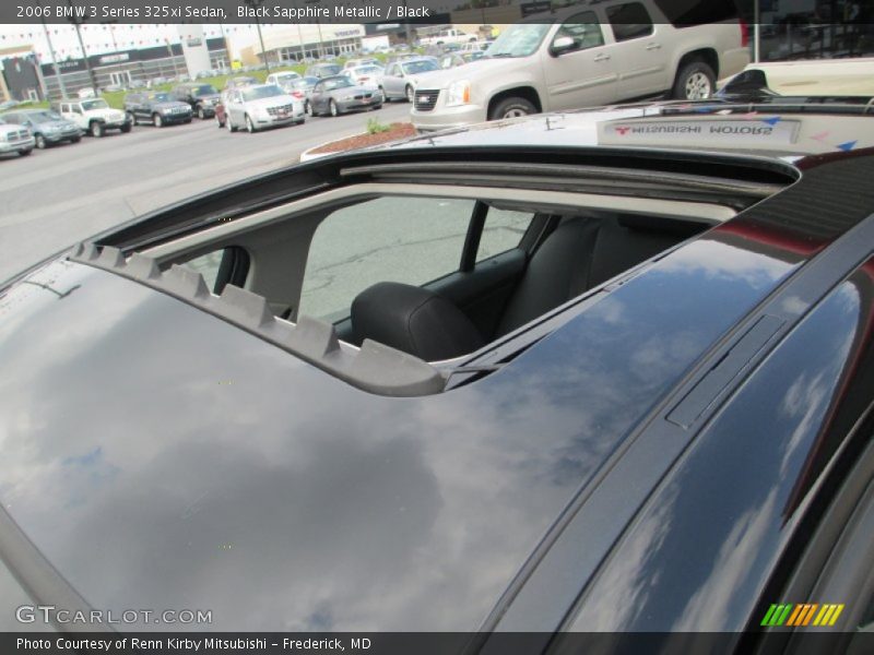 Black Sapphire Metallic / Black 2006 BMW 3 Series 325xi Sedan