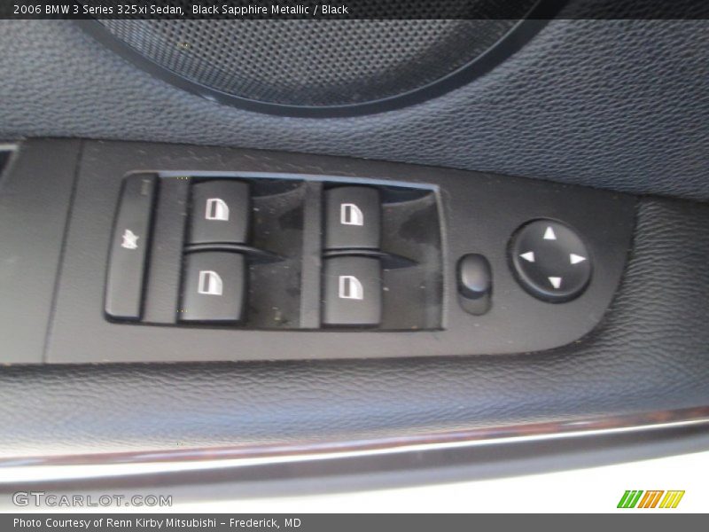 Black Sapphire Metallic / Black 2006 BMW 3 Series 325xi Sedan