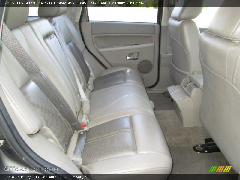 Dark Khaki Pearl / Medium Slate Gray 2006 Jeep Grand Cherokee Limited 4x4