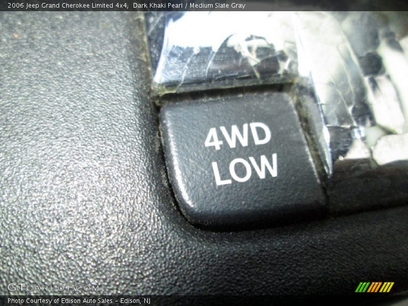 Dark Khaki Pearl / Medium Slate Gray 2006 Jeep Grand Cherokee Limited 4x4