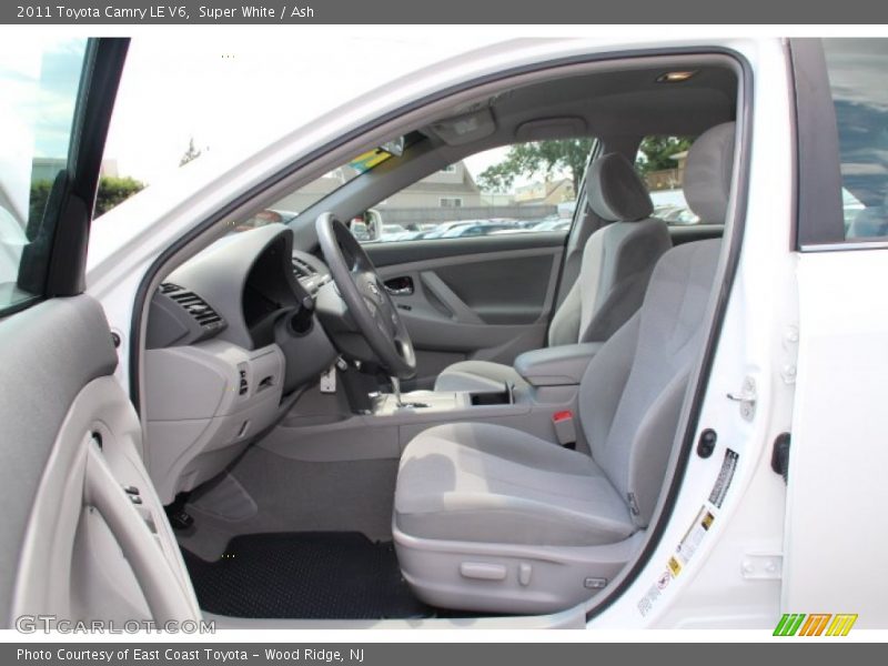 Super White / Ash 2011 Toyota Camry LE V6