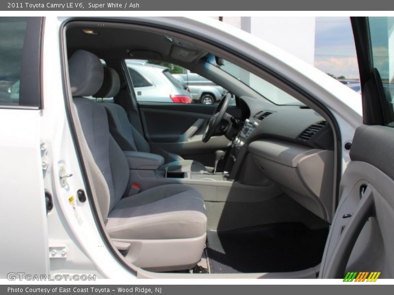 Super White / Ash 2011 Toyota Camry LE V6