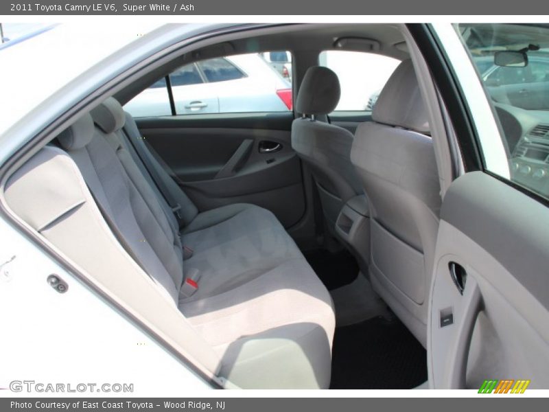 Super White / Ash 2011 Toyota Camry LE V6