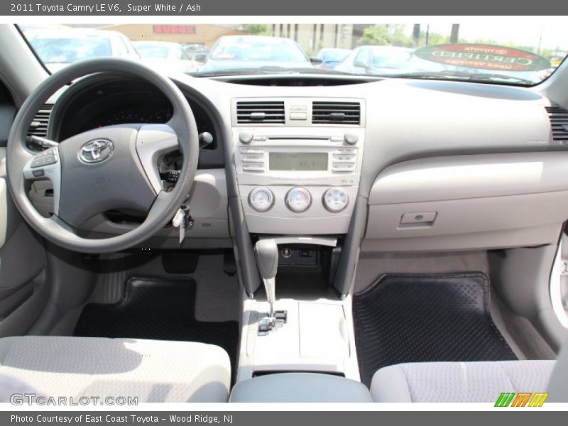 Super White / Ash 2011 Toyota Camry LE V6