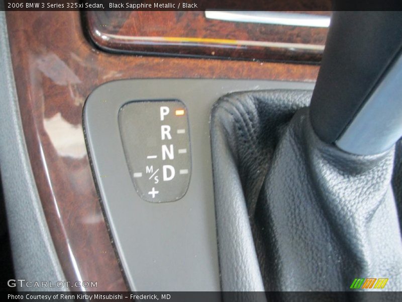 Black Sapphire Metallic / Black 2006 BMW 3 Series 325xi Sedan